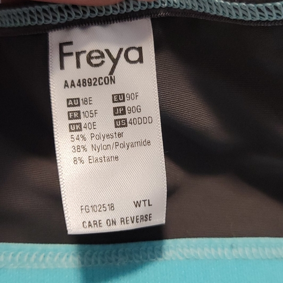 Freya Active Underwire Sports Bra sz 40DDD - Picture 6 of 6
